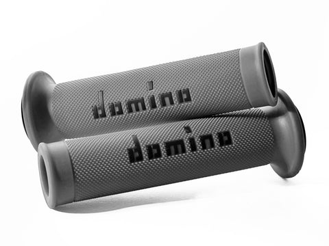 Domino Road & Race Grey & Black A010 Grips to fit Road Bikes