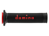 Domino Road & Race Black & Red A010 Grips to fit Road Bikes