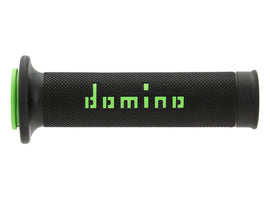 Domino Road & Race Black & Green A010 Grips to fit Road Bikes - 0