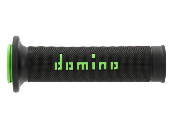 Domino Road & Race Black & Green A010 Grips to fit Road Bikes