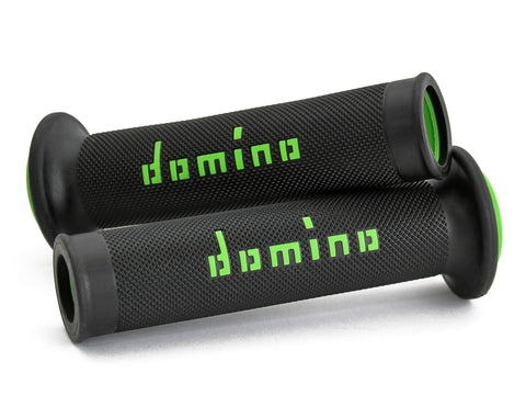 Domino Road & Race Black & Green A010 Grips to fit Road Bikes
