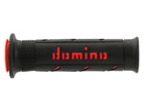 Domino Road & Race Black & Red A250 Grips to fit Road Bikes