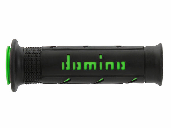 Domino Road & Race Black & Green A250 Grips to fit Road Bikes