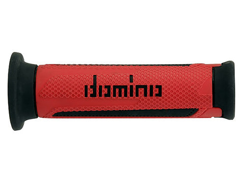 Domino Road & Race Red & Black A350 Grips to fit Road Bikes