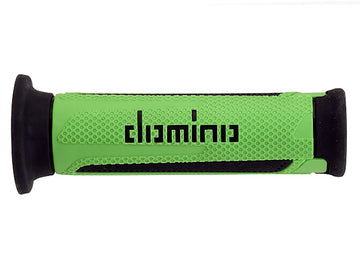 Domino Road & Race Green & Black A350 Grips to fit Road Bikes