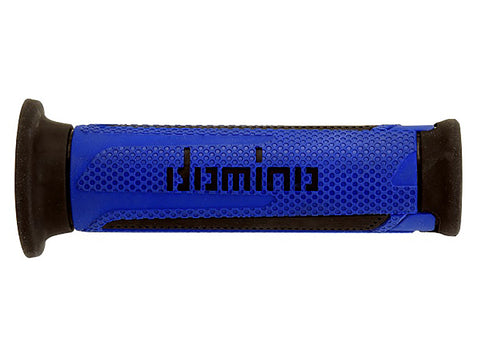 Domino Road & Race Blue & Black A350 Grips to fit Road Bikes