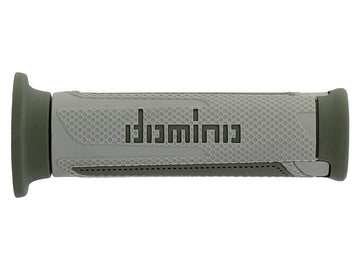 Domino Road & Race Grey & Green A350 Grips to fit Road Bikes