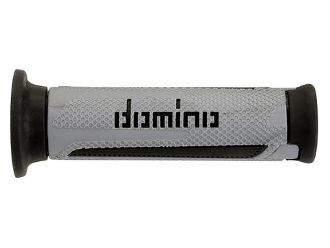 Domino Road & Race Silver & Anthracite A350 Grips to fit Road Bikes