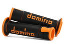 Domino Road & Race Black & Orange A450 Grips to fit Road Bikes-1