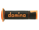 Domino Road & Race Black & Orange A450 Grips to fit Road Bikes-2