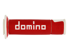 Domino Road & Race Red & White A450 Grips to fit Road Bikes - 0