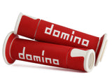 Domino Road & Race Red & White A450 Grips to fit Road Bikes