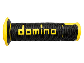 Domino Road & Race Black & Yellow A450 Grips to fit Road Bikes - 0