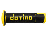 Domino Road & Race Black & Yellow A450 Grips to fit Road Bikes