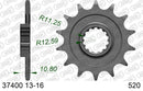 Aprilia RXV450 / 550 2006-2007 - AFAM MX reinforced Chain & Self CleaningAlu Sprocket Kit, 520 (OE Pitch) - AB03651700B - P3 Tuning