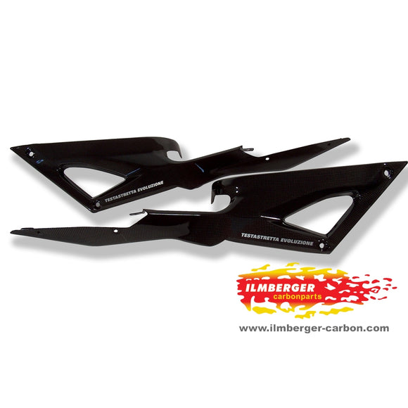 DUCATI 848 Evo / Corse (2010-2014) Ilmberger Carbon Airbox Covers Pair