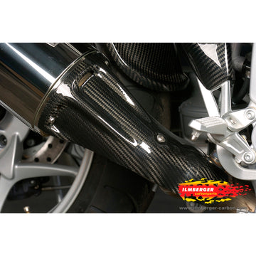 BMW K1200R (2005-2008) Ilmberger Carbon Front Silencer/Exhaust Protector