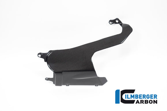 DUCATI Panigale V4 / S / R (2022-2024) Ilmberger Carbon Exhaust Cover (On The Left Bellypan) (Gloss Finish) - (V4 / S Models)