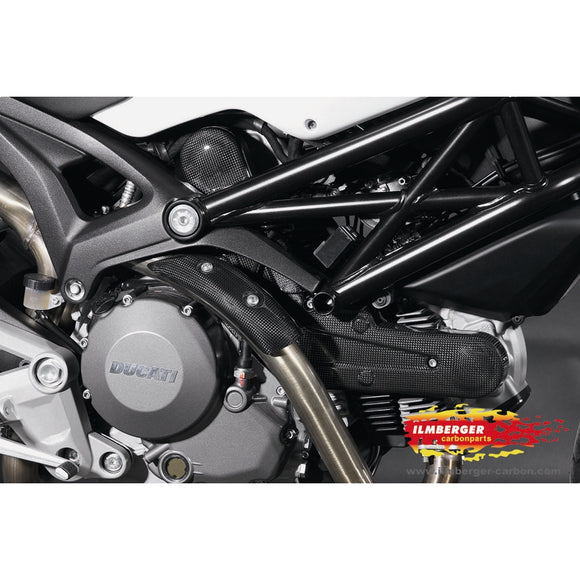 DUCATI Monster 796 (2010-2014) Ilmberger Carbon Exhaust Protection Manifold