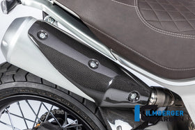 DUCATI Scrambler 1100 / Pro / Sport / Dark (2018-2026) Ilmberger Carbon Exhaust Protector Right - Gloss
