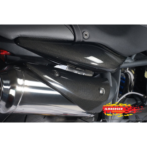 TRIUMPH Street Triple R 675 (2009-2012) Ilmberger Carbon Exhaust Protection (Right)