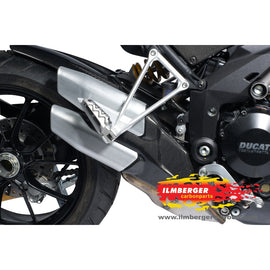 DUCATI Multistrada 1200 / S (2010-2012) Ilmberger Carbon Side Exhaust Protector (Gloss Finish)