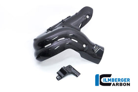 DUCATI Streetfighter V4 / S / SP (2020-2021) Ilmberger Carbon Exhaust Protector (Gloss Finish) - (For Euro 4 Models Only)