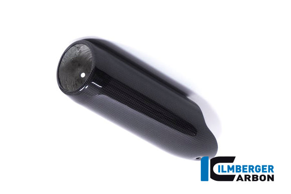 DUCATI SuperSport / 950 / S (937cc) (2017-2024) Ilmberger Lower Exhaust End Cap - Gloss Carbon