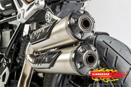 BMW RNineT Scrambler (1200cc) (2016-2023) Ilmberger Carbon Silencer Endcap (2 parts)