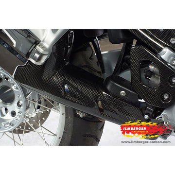 BMW R1200GS (2017-2018) Ilmberger Carbon Silencer Protector (front)