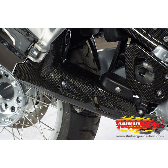 BMW R1200GS (2017-2018) Ilmberger Carbon Silencer Protector (front)