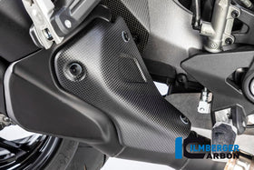 DUCATI Monster 1200 / S (2017-2021) Ilmberger Carbon Exhaust Cover - Matt Finish