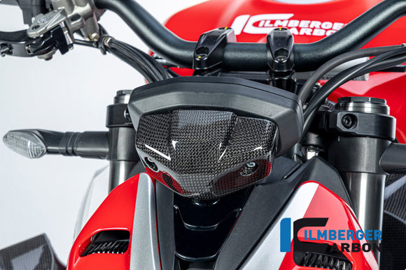 DUCATI Streetfighter V2 (2021-2024) Ilmberger Carbon Instrument Cover (Gloss Finish)