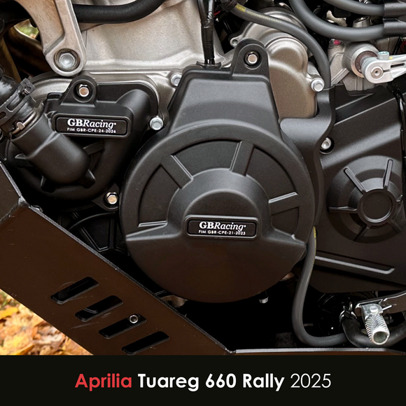 GB Racing Aprilia RS 660 2021-2024; Tuono 660 2021-2024; Tuareg 660 2022-2024; RS 660 2025-2026; Tuono 660 2025-2026; Tuareg 660 / Rally 660 2025-2026 Stock Secondary Engine Cover - Alternator/Generator