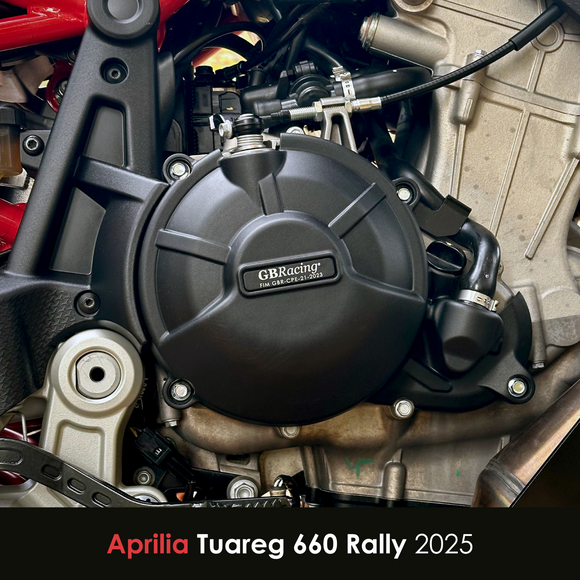 GB Racing Aprilia RS 660 2021-2024; Tuono 660 2021-2024; Tuareg 660 2022-2024; Tuareg 660 / Rally 660 2025-2026; Tuono 660 2025-2026; RS 660 2025-2026 Stock Secondary Engine Cover - Clutch