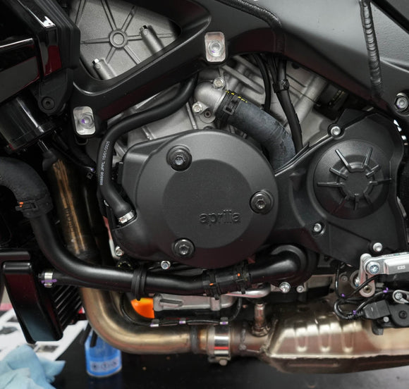 GB Racing Aprilia RSV4 2025-2026; TUONO V4 2025-2026 Stock Secondary Engine Cover Set