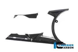 DUCATI XDiavel / S (1300cc) (2018-2024) Ilmberger Carbon Belt Guard (2-pieces) - Gloss Finish
