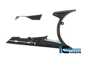 DUCATI XDiavel / S (1300cc) (2018-2024) Ilmberger Carbon Belt Guard (2-pieces) - Gloss Finish