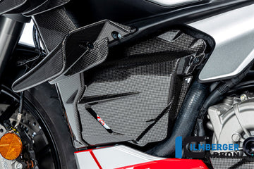 DUCATI Streetfighter V2 (2021-2024) Ilmberger Carbon Battery Cover (Gloss Finish)