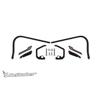 BarkBusters Handguard Kit Two Point Mount: BMW R1300GS '24-  & R1300GS Adventure '24- with Amber light in OEM Handguard