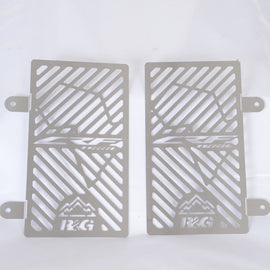 Branded Radiator Guard For Honda Africa Twin CRF1100L ’20- '24/ CRF1100L Africa Twin Adventure Sport ’20- '24 & CRF1100L Africa Twin DCT '24- (Pair)