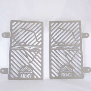 Branded Radiator Guard For Honda Africa Twin CRF1100L ’20- '24/ CRF1100L Africa Twin Adventure Sport ’20- '24 & CRF1100L Africa Twin DCT '24- (Pair)