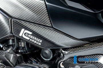 BMW R1300GS (2023-2026) Ilmberger Carbon Lower Tank Cover (Left Hand Matt)