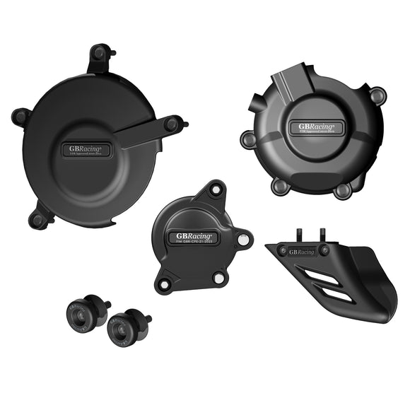 GB Racing Suzuki GSX-R600 K6-L0; GSX-R750 L1-M6; GSX-R600 L1-M6; GSX-R750 K6-L0 Stock Motorcycle Protection Bundle