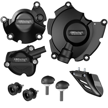 GB Racing Yamaha YZF-R1 & R1M 2015-2026 Race Motorcycle Protection Bundle