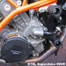GB Racing KTM Superduke 990 2005-2014; Superduke 990R 2005-2014 Stock Motorcycle Protection Bundle