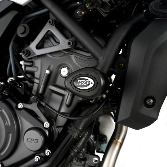 Aero Crash Protectors for Yamaha MT-07 '14-  (FZ-07), XSR700 '16-, Fantic Caballero 700 '23- and Tracer 700 '16-'20 (FJ-07) models