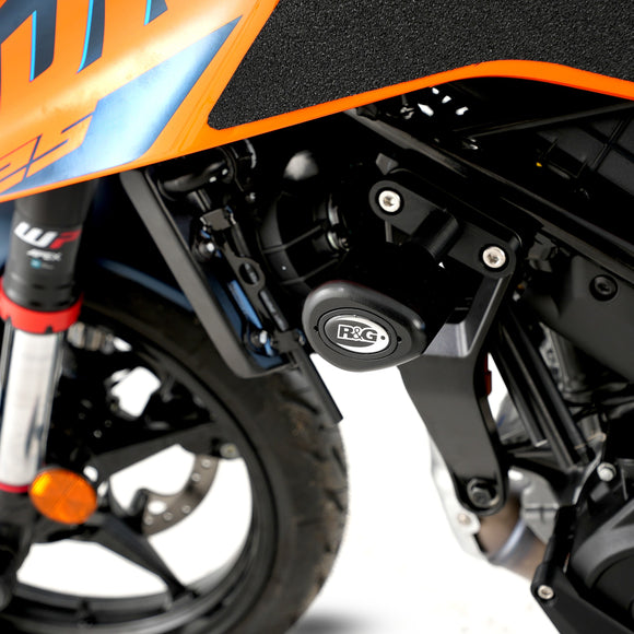 Crash Protectors- Aero Style for KTM 125/250/390 2024,Husqvarna Vitpilen 401 '24-