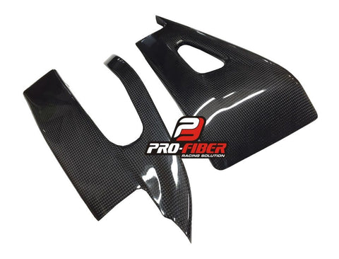 HONDA CB 600RR (07-08) PRO FIBER CARBON SWINGARM COVERS (MATT)