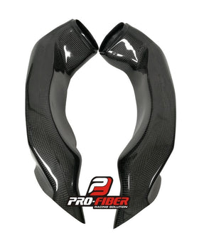 SUZUKI GSX-R 1000 (17-24) PRO FIBER CARBON RACE AIR INTAKES (GLOSSY)